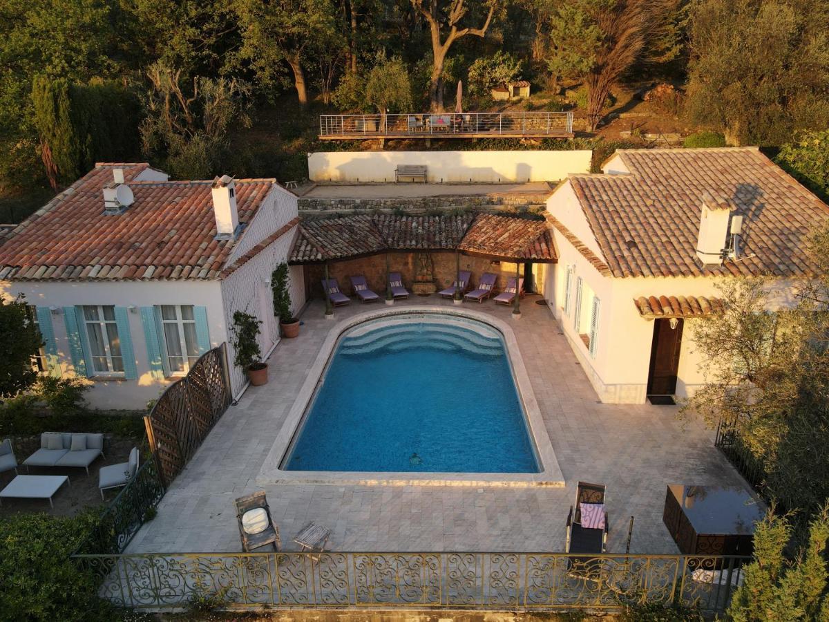 Chateauneuf-Grasse Apartment Cezanne With Heated Pool And Private Garden מראה חיצוני תמונה